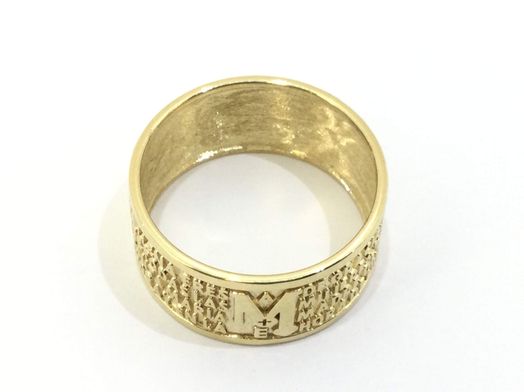 anillo oro 18k 