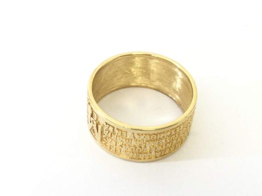 anillo oro 18k 