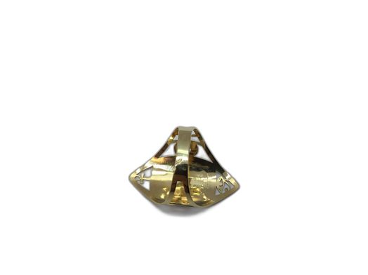 anillo oro 18k con circonita 