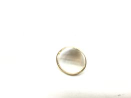 anillo oro 18k con circonita 