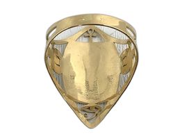 anillo oro 18k con circonita 