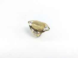 anillo oro 18k con circonita 
