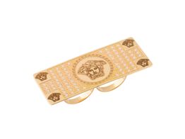 anillo oro 18k con circonita 