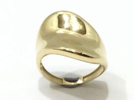 anillo oro 18k con circonita 