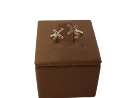 anillo oro 18k con circonita 