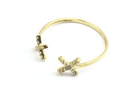 anillo oro 18k con circonita 