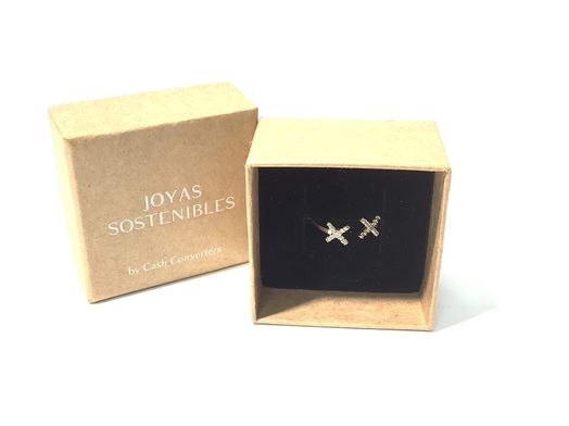 anillo oro 18k con circonita 