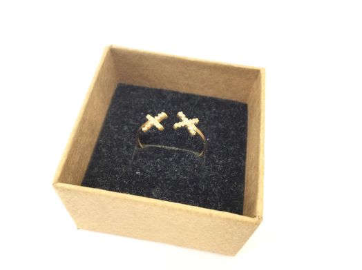 anillo oro 18k con circonita 