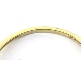 anillo oro 18k con circonita 