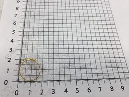 anillo oro 18k con circonita 