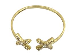 anillo oro 18k con circonita 