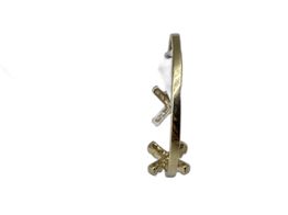 anillo oro 18k con circonita 
