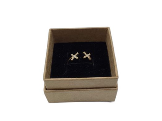 anillo oro 18k con circonita 