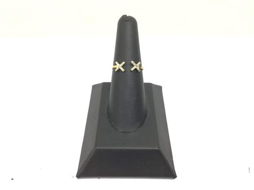 anillo oro 18k con circonita 