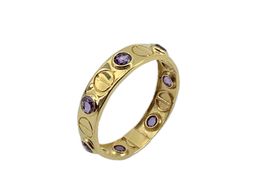 anillo oro 18k con circonita 