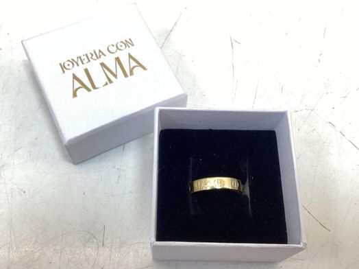 anillo oro 18k 