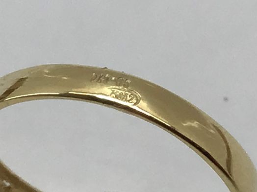 anillo oro 18k 