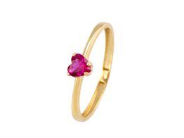 anel ouro 18k com pedra con circonita 