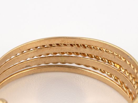 anillo oro 18k 
