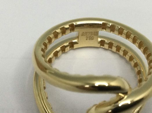 anillo oro 18k 