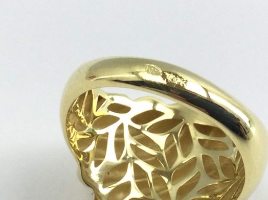 anillo oro 18k 