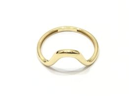 anillo oro 18k con circonita 