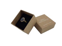 anillo oro 18k con circonita 