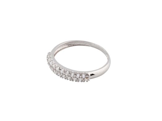 anillo oro 18k con circonita 