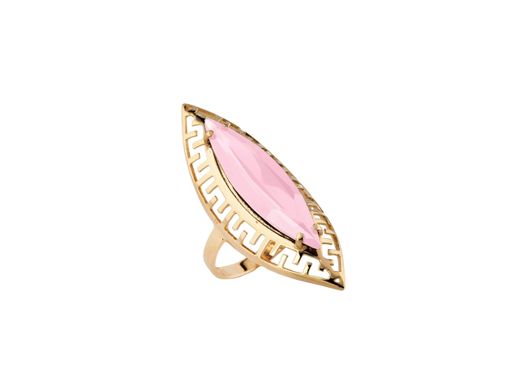 anillo oro 18k con circonita 