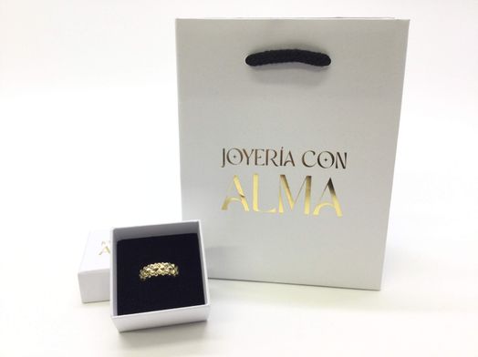 anillo oro 18k 