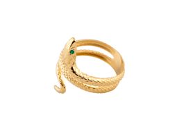 anillo oro 18k con circonita 
