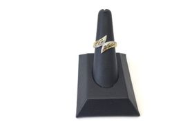 anillo oro 18k con circonita 