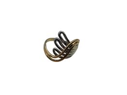 anillo oro 18k con circonita 