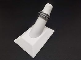 anillo plata 925mm con circonita 