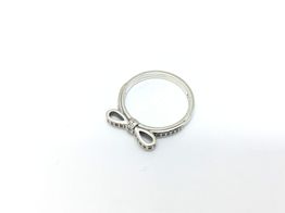 anillo plata 925mm con circonita 