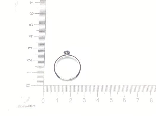 anel prata 925mm com pedra con circonita 