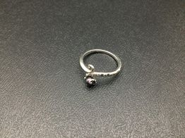 anillo plata 925mm con circonita 