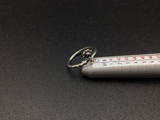 anillo plata 925mm con circonita 