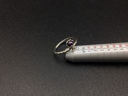 anillo plata 925mm con circonita 