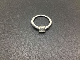 anillo plata 925mm con circonita 
