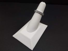 anillo plata 925mm con circonita 