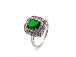 anillo plata 925mm con circonita 