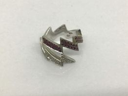 Anillo Oro 18k Con Diamante,rubi