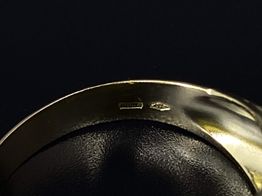 anillo oro 18k 