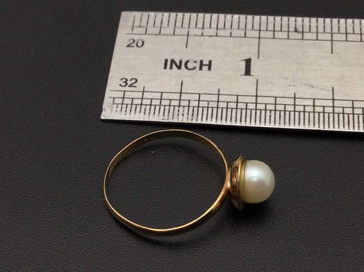 anillo oro 14k 