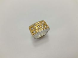 anillo oro 18k 
