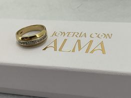 anillo oro 18k 