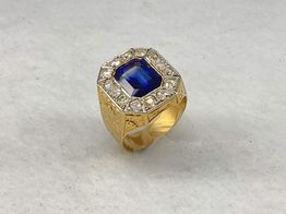 anillo oro 18k 