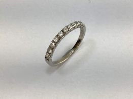 anel ouro 18k com pedra con diamante 