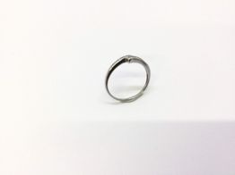 anel ouro 18k com pedra con diamante 